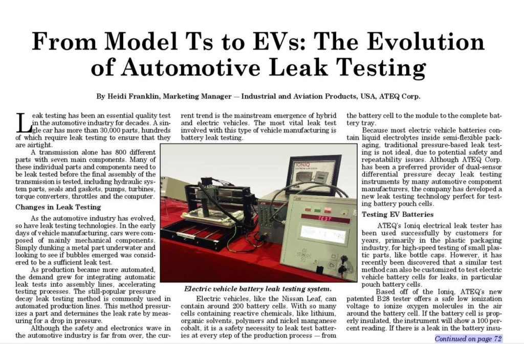 We talk about ATEQ in US Tech Magazine